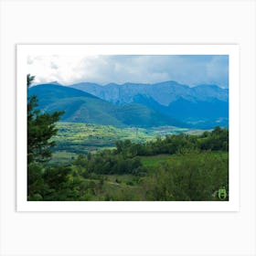 View Of The Mountains 20220822 294ppub Art Print