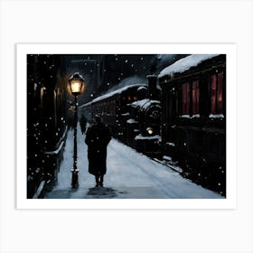 Winter'S Night 1 Art Print