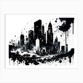 Cityscape 52 Art Print