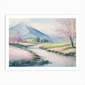 Sakura Blossoms 6 Art Print