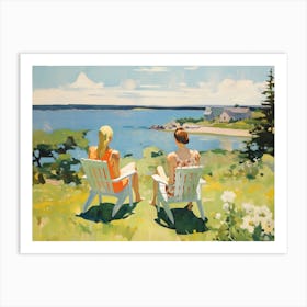 Nostalgic Summers - expressionism 3 Art Print