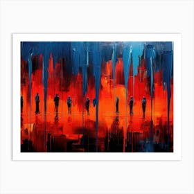 Abstract Painting 236 Art Print