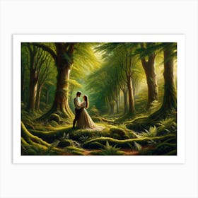 lovers 11 Art Print