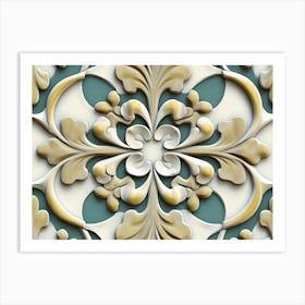 Floral Pattern Art Print