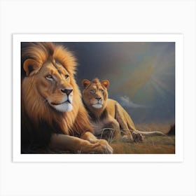 Wild Animals 3 Art Print