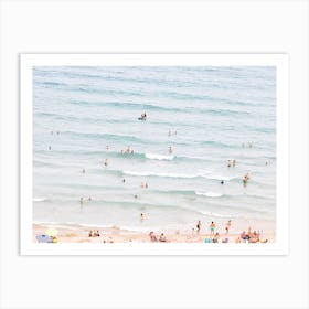 People At The Beach 2 Art Print