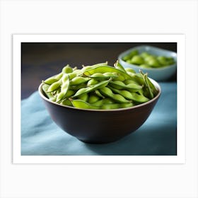 Soy Bean In A Bowl Art Print