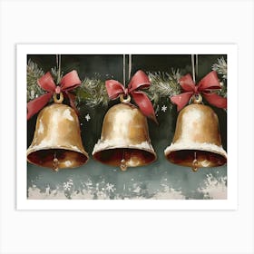 Christmas Bells 8 Art Print