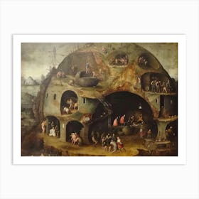 Contemporary Artwork Inspired By Hieronymus Bosch 4 Art Print