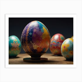 Easter Eggs 1 Art Print