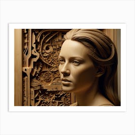 Wood Carvings Art Print