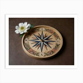 Compass 3 Art Print