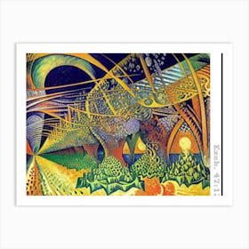 Ezekiel Forest #4 (Walkways) Art Print