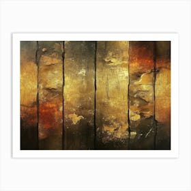 Wooden Planks 1 Art Print