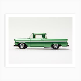 Toy Car Custom 62 Chevy Green Art Print