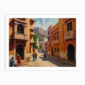 Jaipur City  Art Print