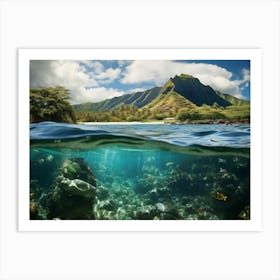 Underwater Hawaii Art Print