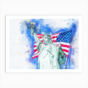 Statue Of Liberty 56 Art Print