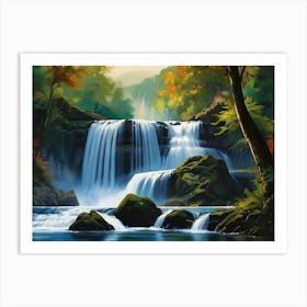 Waterfalls Art Print