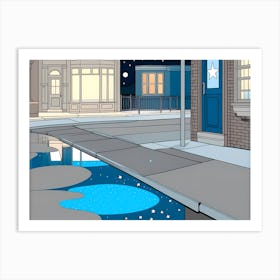 Gutter &stars 4 vector art Art Print