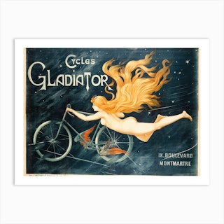 Cycles Gladiator Art Print