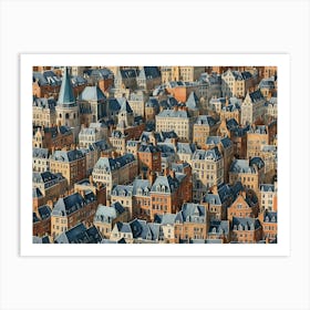 Cityscape 7 Art Print