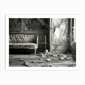 Abandoned Room Art Print