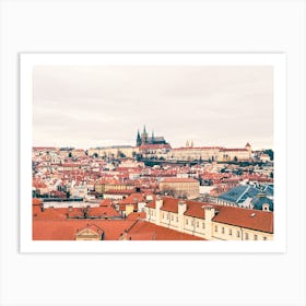 Prague Cityscape 1 Art Print