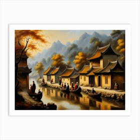 17 Century China Art Print