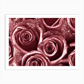 Pink Roses 5 Art Print