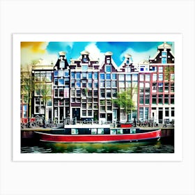 Amsterdam 24 Art Print