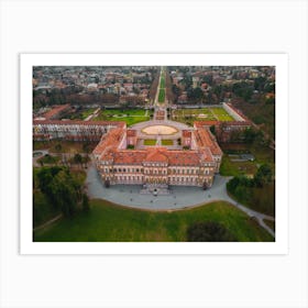 Photo & Art Print Villa Reale di Monza, Italia. Aerial Photography. Art Print