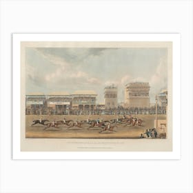 Ascot Heath Race For His Majesty S Gold Plate, James Heath Art Print