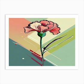 Carnation 1 Art Print