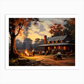 Old Homestead Art Print