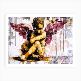Cupids Corner - Cupid Baby Art Print
