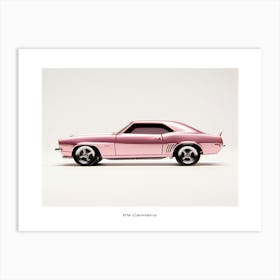 Toy Car 69 Camaro Pink Poster Art Print