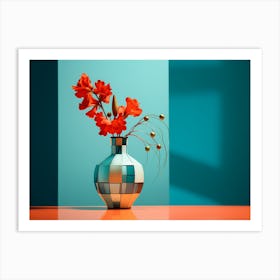 Tiffany Vase Art Print