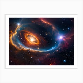 Spiral Galaxy 15 Art Print