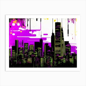 Cityscape 91 Art Print