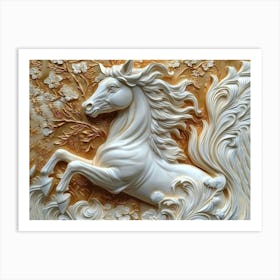 Beautiful Animal 3d 5 Art Print