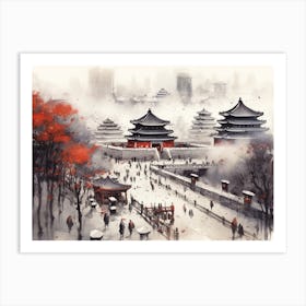 Beijing Art Print