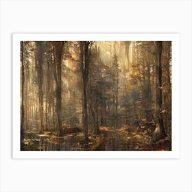 Forest 16 Art Print