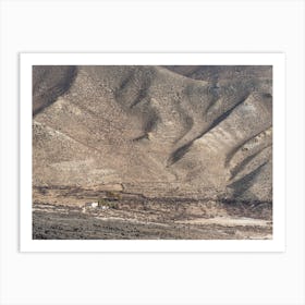Houses In The Mountains Art Print