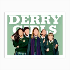 Derry Girls Print | Derry Girls TV Show Print Art Print