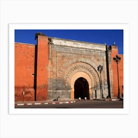 Gates Of Morocco Art Print