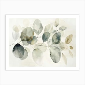 Eucalyptus Leaves 4 Art Print