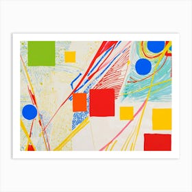 Abstract Painting 301 Art Print