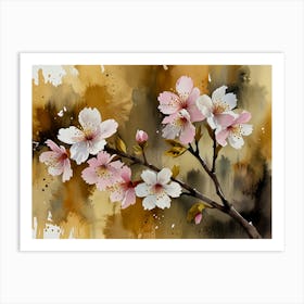 Cherry Blossoms 4 Art Print