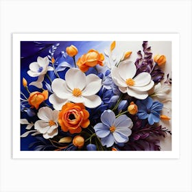 Flowers In A Vase Art Print